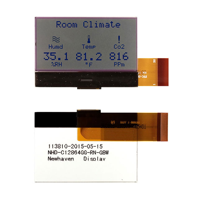 Picture of NHD-C12864GG-RN-GBW