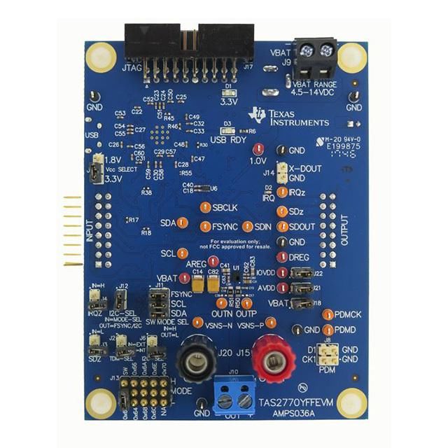 Picture of TAS2770YFFEVM