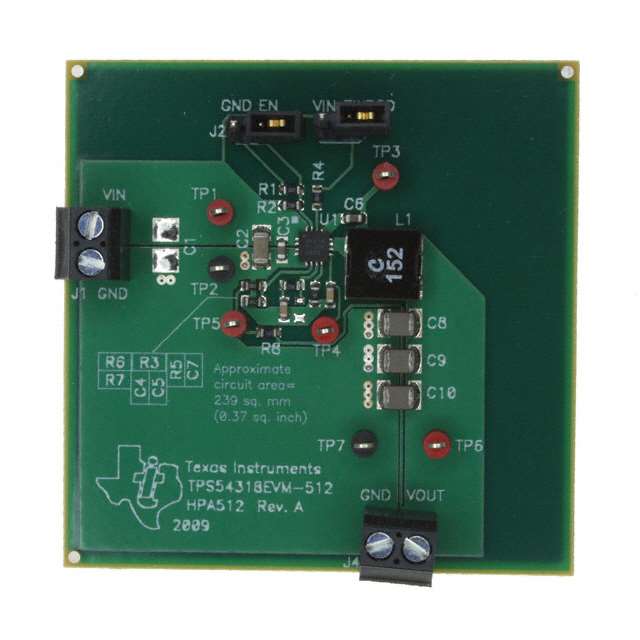 Picture of TPS54318EVM-512