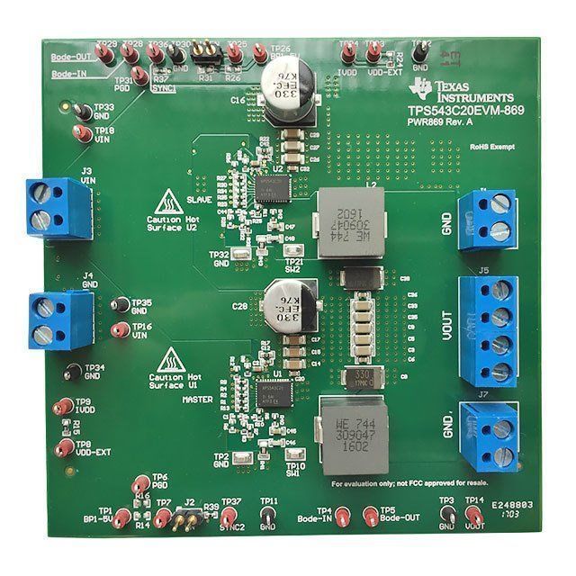Picture of TPS543C20EVM-869