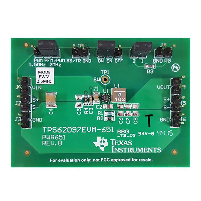 Picture of TPS62097EVM-651