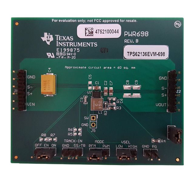 Picture of TPS62136EVM-698