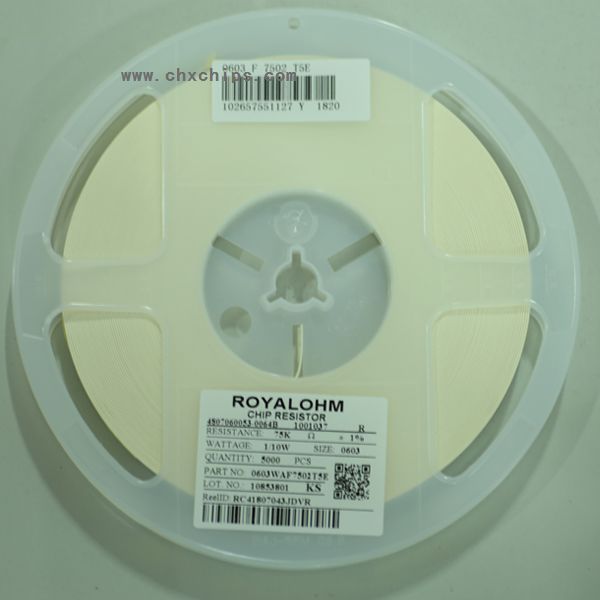 Picture of 0603WAF7502T5E