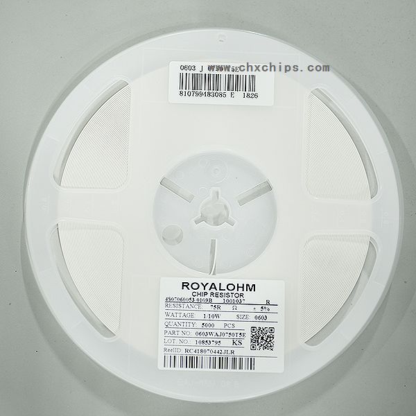 Picture of 0603WAJ0750T5E