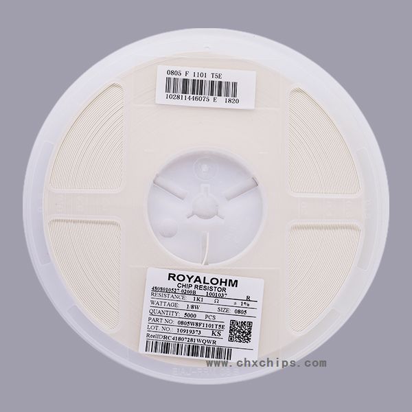 Picture of 0805W8F1101T5E