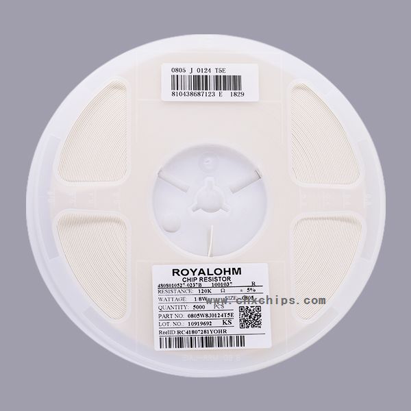 Picture of 0805W8J0124T5E